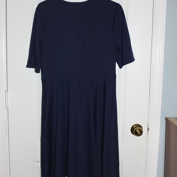 Brand New Anthropologie Navy Dress Women's Medium - Picture 6 of 7
